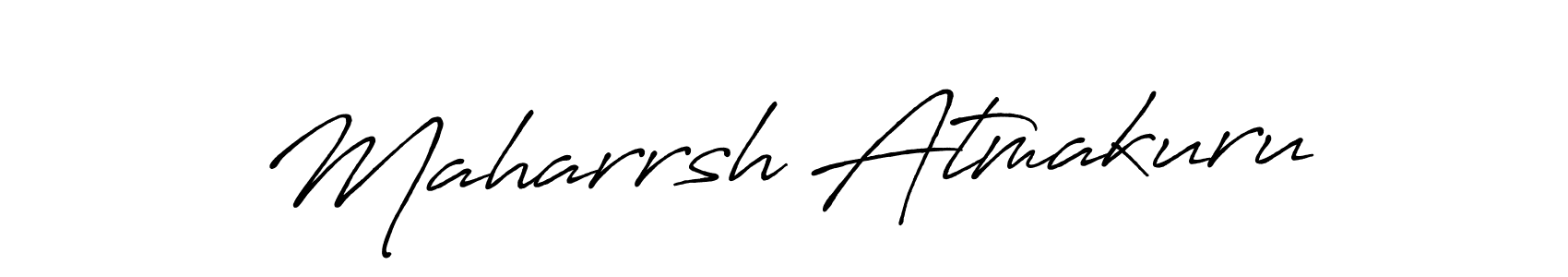 Here are the top 10 professional signature styles for the name Maharrsh Atmakuru. These are the best autograph styles you can use for your name. Maharrsh Atmakuru signature style 7 images and pictures png