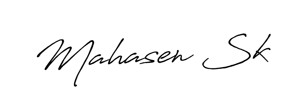 It looks lik you need a new signature style for name Mahasen Sk. Design unique handwritten (Antro_Vectra_Bolder) signature with our free signature maker in just a few clicks. Mahasen Sk signature style 7 images and pictures png
