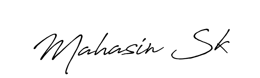 How to make Mahasin Sk signature? Antro_Vectra_Bolder is a professional autograph style. Create handwritten signature for Mahasin Sk name. Mahasin Sk signature style 7 images and pictures png