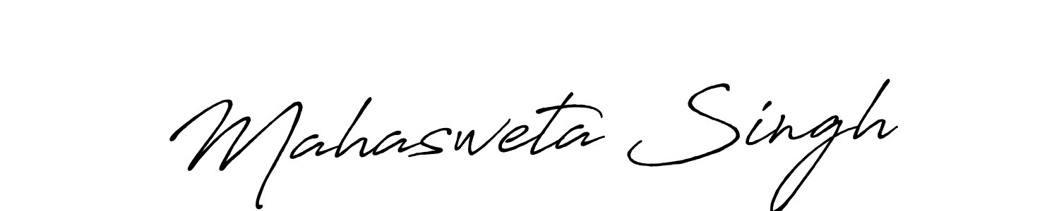 How to Draw Mahasweta Singh signature style? Antro_Vectra_Bolder is a latest design signature styles for name Mahasweta Singh. Mahasweta Singh signature style 7 images and pictures png