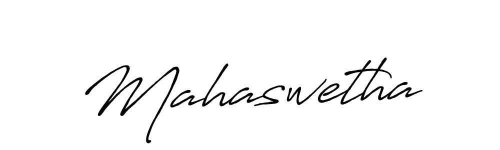 Once you've used our free online signature maker to create your best signature Antro_Vectra_Bolder style, it's time to enjoy all of the benefits that Mahaswetha name signing documents. Mahaswetha signature style 7 images and pictures png