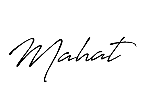 Similarly Antro_Vectra_Bolder is the best handwritten signature design. Signature creator online .You can use it as an online autograph creator for name Mahat. Mahat signature style 7 images and pictures png