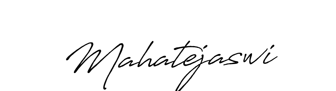 Design your own signature with our free online signature maker. With this signature software, you can create a handwritten (Antro_Vectra_Bolder) signature for name Mahatejaswi. Mahatejaswi signature style 7 images and pictures png