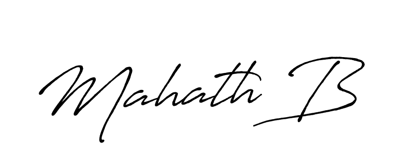 Here are the top 10 professional signature styles for the name Mahath B. These are the best autograph styles you can use for your name. Mahath B signature style 7 images and pictures png