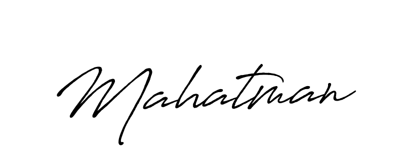 The best way (Antro_Vectra_Bolder) to make a short signature is to pick only two or three words in your name. The name Mahatman include a total of six letters. For converting this name. Mahatman signature style 7 images and pictures png