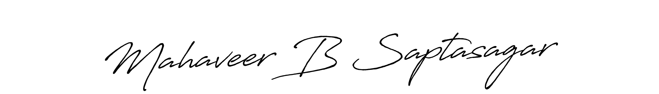 Antro_Vectra_Bolder is a professional signature style that is perfect for those who want to add a touch of class to their signature. It is also a great choice for those who want to make their signature more unique. Get Mahaveer B Saptasagar name to fancy signature for free. Mahaveer B Saptasagar signature style 7 images and pictures png