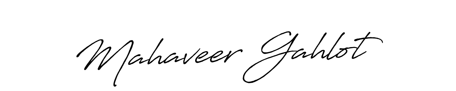 Also we have Mahaveer Gahlot name is the best signature style. Create professional handwritten signature collection using Antro_Vectra_Bolder autograph style. Mahaveer Gahlot signature style 7 images and pictures png