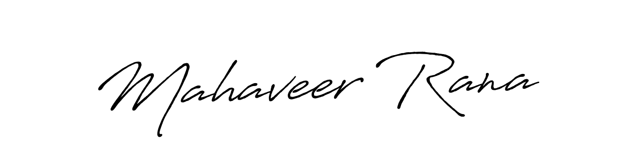 Design your own signature with our free online signature maker. With this signature software, you can create a handwritten (Antro_Vectra_Bolder) signature for name Mahaveer Rana. Mahaveer Rana signature style 7 images and pictures png