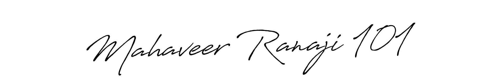 How to make Mahaveer Ranaji 101 name signature. Use Antro_Vectra_Bolder style for creating short signs online. This is the latest handwritten sign. Mahaveer Ranaji 101 signature style 7 images and pictures png