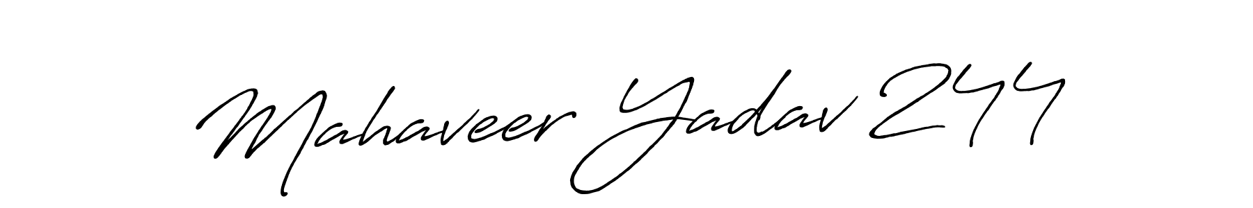 Mahaveer Yadav 244 stylish signature style. Best Handwritten Sign (Antro_Vectra_Bolder) for my name. Handwritten Signature Collection Ideas for my name Mahaveer Yadav 244. Mahaveer Yadav 244 signature style 7 images and pictures png