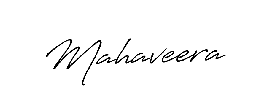 Also we have Mahaveera name is the best signature style. Create professional handwritten signature collection using Antro_Vectra_Bolder autograph style. Mahaveera signature style 7 images and pictures png