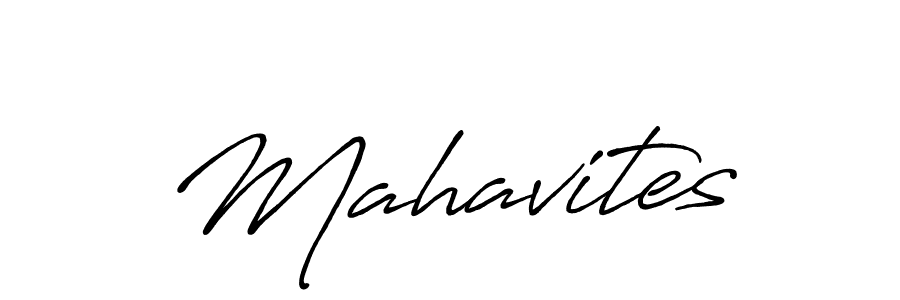 Mahavites stylish signature style. Best Handwritten Sign (Antro_Vectra_Bolder) for my name. Handwritten Signature Collection Ideas for my name Mahavites. Mahavites signature style 7 images and pictures png