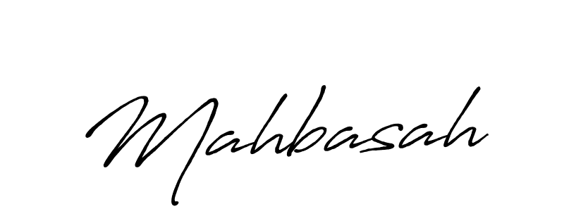 How to make Mahbasah signature? Antro_Vectra_Bolder is a professional autograph style. Create handwritten signature for Mahbasah name. Mahbasah signature style 7 images and pictures png