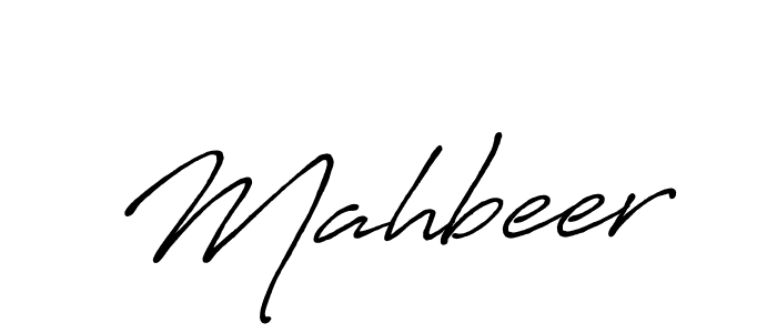 Design your own signature with our free online signature maker. With this signature software, you can create a handwritten (Antro_Vectra_Bolder) signature for name Mahbeer. Mahbeer signature style 7 images and pictures png