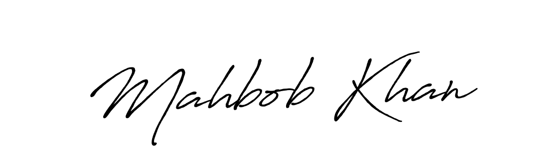 Antro_Vectra_Bolder is a professional signature style that is perfect for those who want to add a touch of class to their signature. It is also a great choice for those who want to make their signature more unique. Get Mahbob Khan name to fancy signature for free. Mahbob Khan signature style 7 images and pictures png