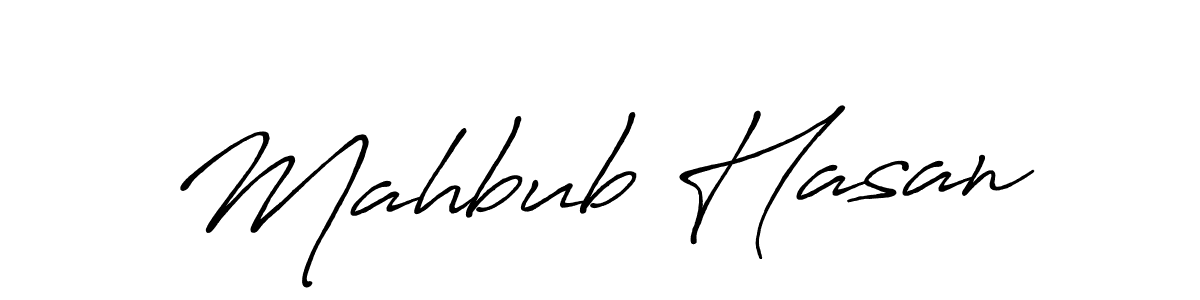 It looks lik you need a new signature style for name Mahbub Hasan. Design unique handwritten (Antro_Vectra_Bolder) signature with our free signature maker in just a few clicks. Mahbub Hasan signature style 7 images and pictures png