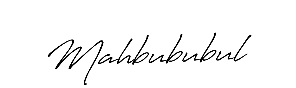 Make a beautiful signature design for name Mahbububul. Use this online signature maker to create a handwritten signature for free. Mahbububul signature style 7 images and pictures png