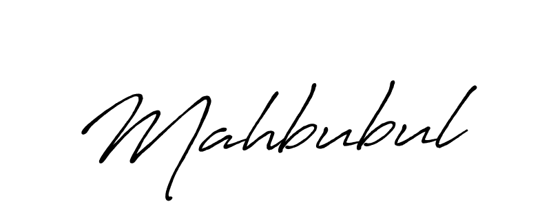 It looks lik you need a new signature style for name Mahbubul. Design unique handwritten (Antro_Vectra_Bolder) signature with our free signature maker in just a few clicks. Mahbubul signature style 7 images and pictures png