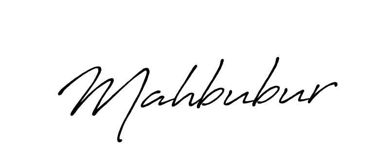 Design your own signature with our free online signature maker. With this signature software, you can create a handwritten (Antro_Vectra_Bolder) signature for name Mahbubur. Mahbubur signature style 7 images and pictures png