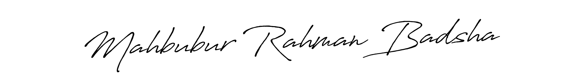 You should practise on your own different ways (Antro_Vectra_Bolder) to write your name (Mahbubur Rahman Badsha) in signature. don't let someone else do it for you. Mahbubur Rahman Badsha signature style 7 images and pictures png