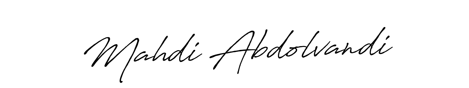 The best way (Antro_Vectra_Bolder) to make a short signature is to pick only two or three words in your name. The name Mahdi Abdolvandi include a total of six letters. For converting this name. Mahdi Abdolvandi signature style 7 images and pictures png