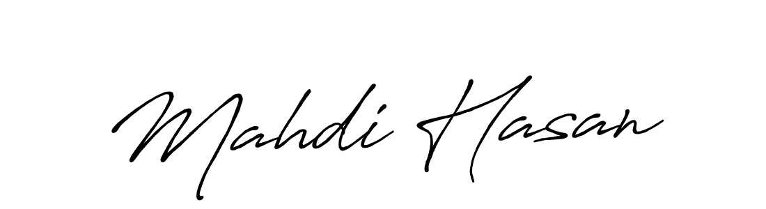 How to make Mahdi Hasan signature? Antro_Vectra_Bolder is a professional autograph style. Create handwritten signature for Mahdi Hasan name. Mahdi Hasan signature style 7 images and pictures png