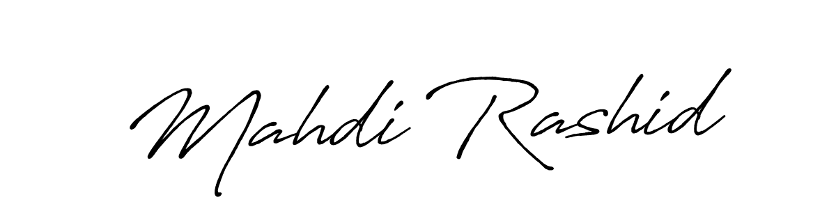 The best way (Antro_Vectra_Bolder) to make a short signature is to pick only two or three words in your name. The name Mahdi Rashid include a total of six letters. For converting this name. Mahdi Rashid signature style 7 images and pictures png