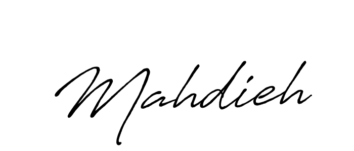 Also we have Mahdieh name is the best signature style. Create professional handwritten signature collection using Antro_Vectra_Bolder autograph style. Mahdieh signature style 7 images and pictures png