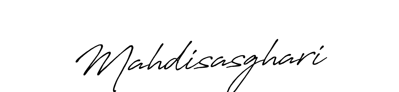 Use a signature maker to create a handwritten signature online. With this signature software, you can design (Antro_Vectra_Bolder) your own signature for name Mahdisasghari. Mahdisasghari signature style 7 images and pictures png