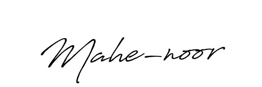 Make a beautiful signature design for name Mahe-noor. Use this online signature maker to create a handwritten signature for free. Mahe-noor signature style 7 images and pictures png