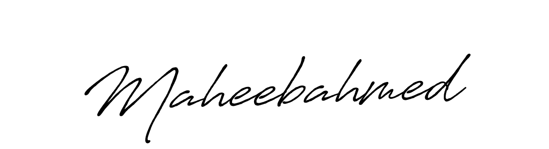 Make a beautiful signature design for name Maheebahmed. Use this online signature maker to create a handwritten signature for free. Maheebahmed signature style 7 images and pictures png