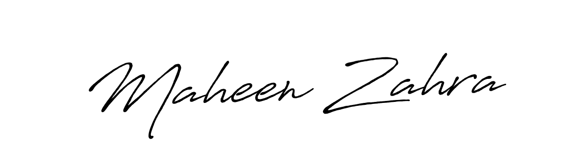 Also You can easily find your signature by using the search form. We will create Maheen Zahra name handwritten signature images for you free of cost using Antro_Vectra_Bolder sign style. Maheen Zahra signature style 7 images and pictures png