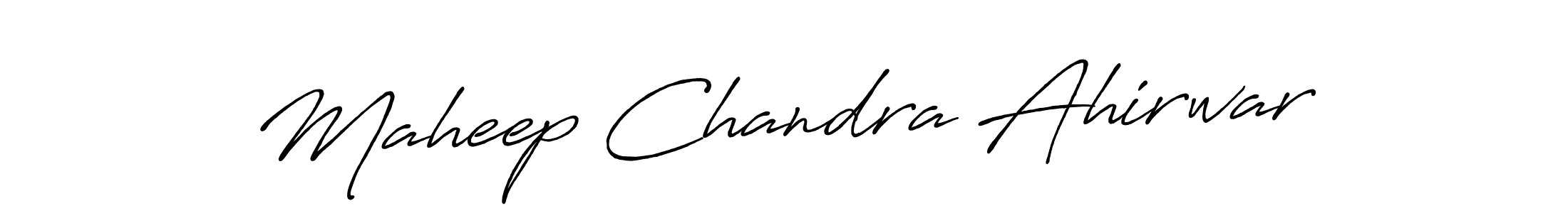 The best way (Antro_Vectra_Bolder) to make a short signature is to pick only two or three words in your name. The name Maheep Chandra Ahirwar include a total of six letters. For converting this name. Maheep Chandra Ahirwar signature style 7 images and pictures png