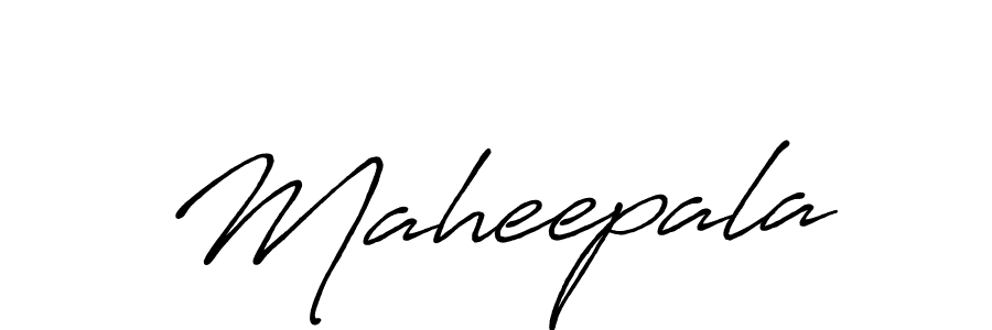 Create a beautiful signature design for name Maheepala. With this signature (Antro_Vectra_Bolder) fonts, you can make a handwritten signature for free. Maheepala signature style 7 images and pictures png