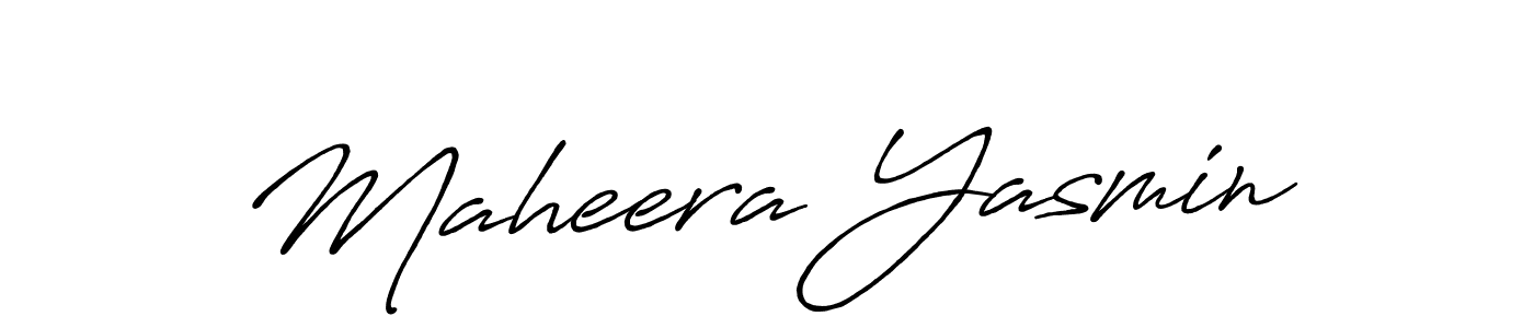 It looks lik you need a new signature style for name Maheera Yasmin. Design unique handwritten (Antro_Vectra_Bolder) signature with our free signature maker in just a few clicks. Maheera Yasmin signature style 7 images and pictures png