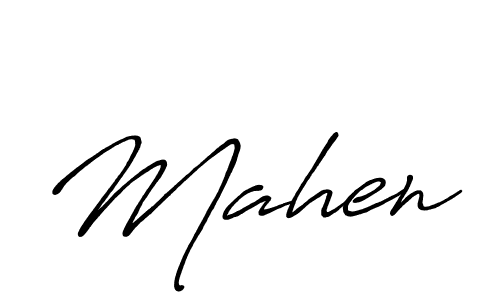 Once you've used our free online signature maker to create your best signature Antro_Vectra_Bolder style, it's time to enjoy all of the benefits that Mahen name signing documents. Mahen signature style 7 images and pictures png