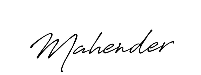 You should practise on your own different ways (Antro_Vectra_Bolder) to write your name (Mahender) in signature. don't let someone else do it for you. Mahender signature style 7 images and pictures png