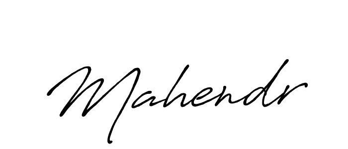 Create a beautiful signature design for name Mahendr. With this signature (Antro_Vectra_Bolder) fonts, you can make a handwritten signature for free. Mahendr signature style 7 images and pictures png