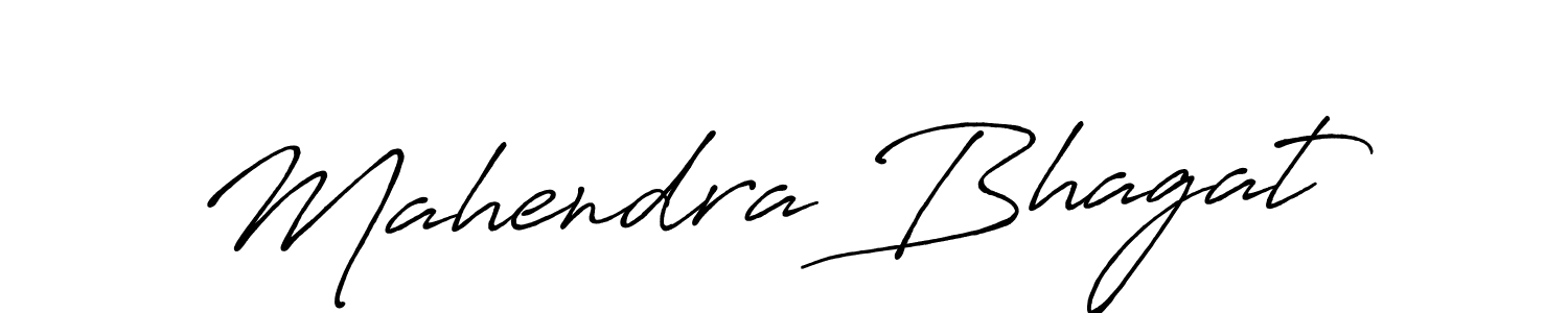 Use a signature maker to create a handwritten signature online. With this signature software, you can design (Antro_Vectra_Bolder) your own signature for name Mahendra Bhagat. Mahendra Bhagat signature style 7 images and pictures png