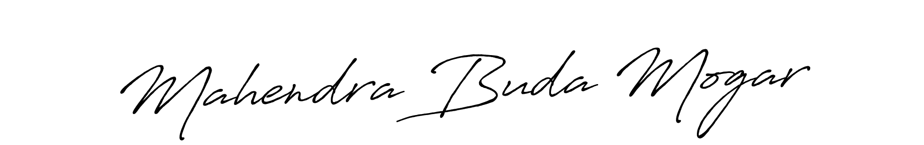 Use a signature maker to create a handwritten signature online. With this signature software, you can design (Antro_Vectra_Bolder) your own signature for name Mahendra Buda Mogar. Mahendra Buda Mogar signature style 7 images and pictures png