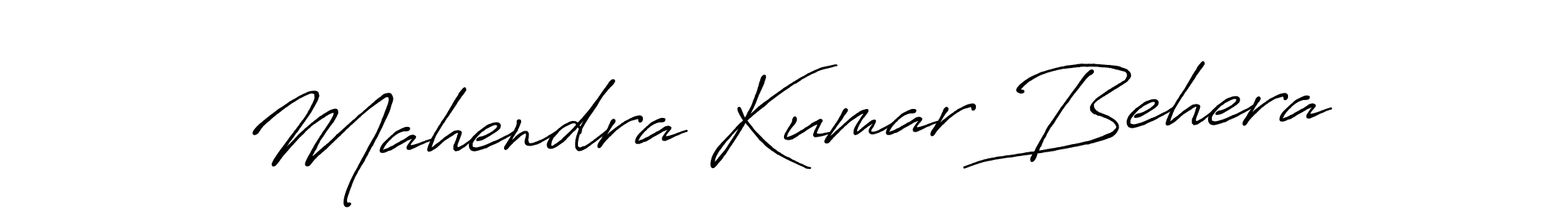 Make a short Mahendra Kumar Behera signature style. Manage your documents anywhere anytime using Antro_Vectra_Bolder. Create and add eSignatures, submit forms, share and send files easily. Mahendra Kumar Behera signature style 7 images and pictures png