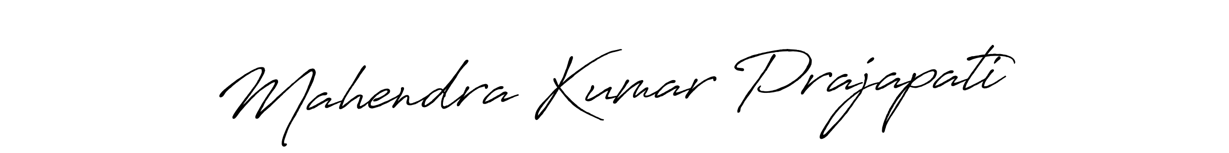 Also we have Mahendra Kumar Prajapati name is the best signature style. Create professional handwritten signature collection using Antro_Vectra_Bolder autograph style. Mahendra Kumar Prajapati signature style 7 images and pictures png