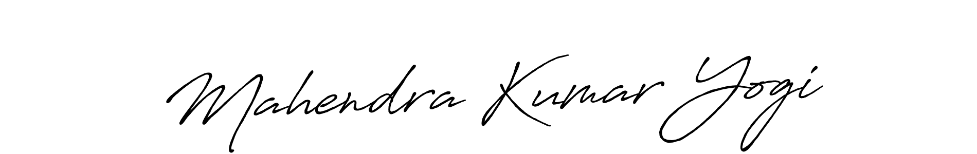 Design your own signature with our free online signature maker. With this signature software, you can create a handwritten (Antro_Vectra_Bolder) signature for name Mahendra Kumar Yogi. Mahendra Kumar Yogi signature style 7 images and pictures png