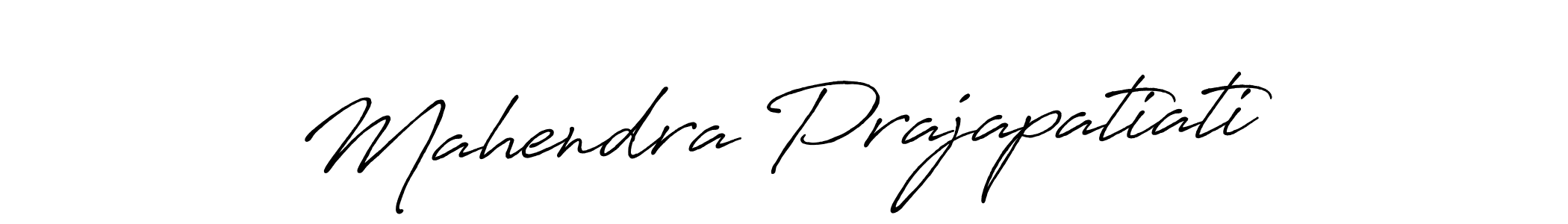 It looks lik you need a new signature style for name Mahendra Prajapatiati. Design unique handwritten (Antro_Vectra_Bolder) signature with our free signature maker in just a few clicks. Mahendra Prajapatiati signature style 7 images and pictures png