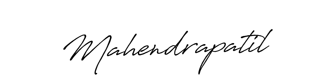 Also we have Mahendrapatil name is the best signature style. Create professional handwritten signature collection using Antro_Vectra_Bolder autograph style. Mahendrapatil signature style 7 images and pictures png