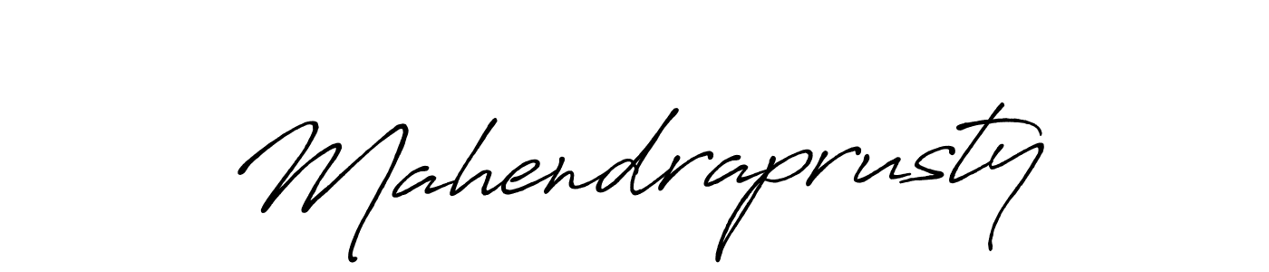 Also we have Mahendraprusty name is the best signature style. Create professional handwritten signature collection using Antro_Vectra_Bolder autograph style. Mahendraprusty signature style 7 images and pictures png