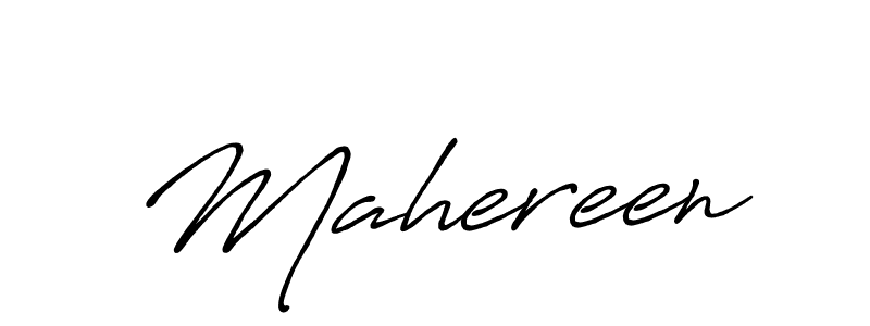 It looks lik you need a new signature style for name Mahereen. Design unique handwritten (Antro_Vectra_Bolder) signature with our free signature maker in just a few clicks. Mahereen signature style 7 images and pictures png