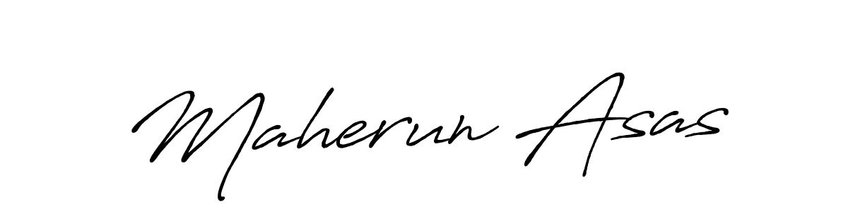 You should practise on your own different ways (Antro_Vectra_Bolder) to write your name (Maherun Asas) in signature. don't let someone else do it for you. Maherun Asas signature style 7 images and pictures png