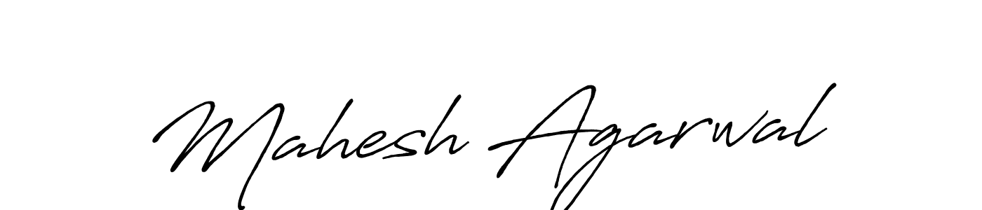 You should practise on your own different ways (Antro_Vectra_Bolder) to write your name (Mahesh Agarwal) in signature. don't let someone else do it for you. Mahesh Agarwal signature style 7 images and pictures png
