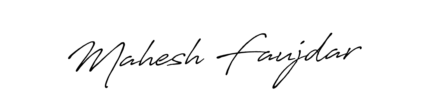 You can use this online signature creator to create a handwritten signature for the name Mahesh Faujdar. This is the best online autograph maker. Mahesh Faujdar signature style 7 images and pictures png